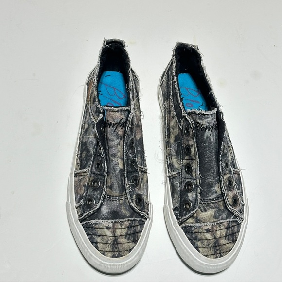 Blowfish Malibu Shoes - 👉 Blowfish Malibu Distressed Camo Slip-On Sneakers – Size 6.5